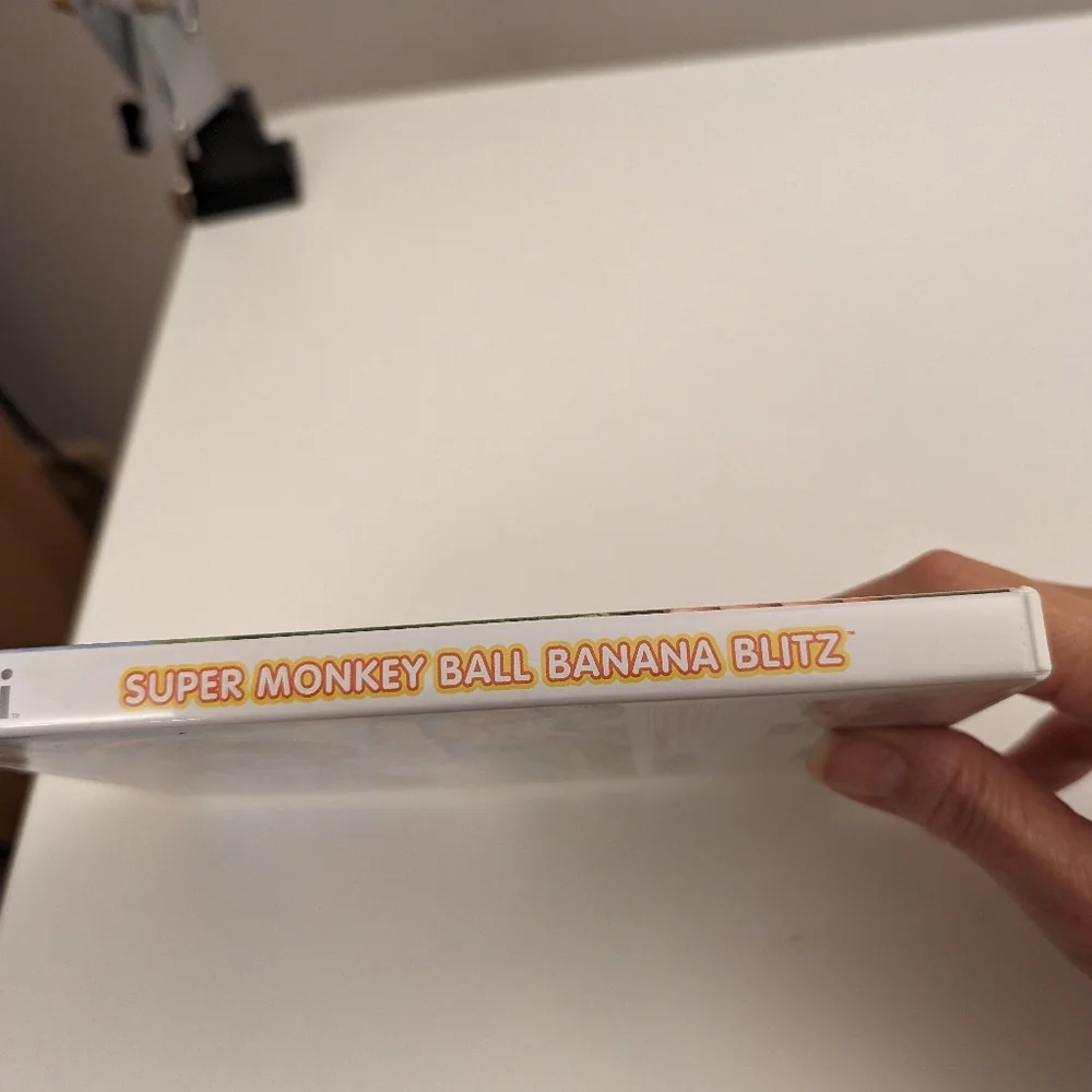 Super Monkey Ball Banana Blitz Wii Game W\ Manual, Case, Original Owner, Tested